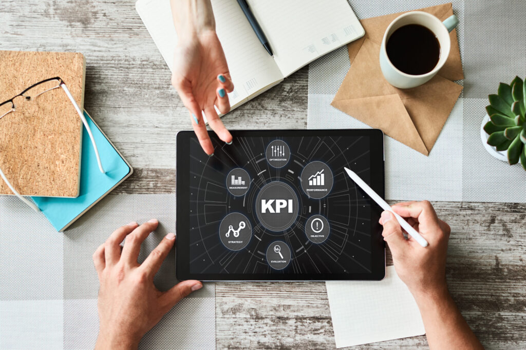 KPI - Key performance indicator. Business process efficiency improvement.